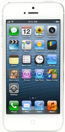 Смартфон Apple iPhone 5 64Gb White & Silver - Волжский