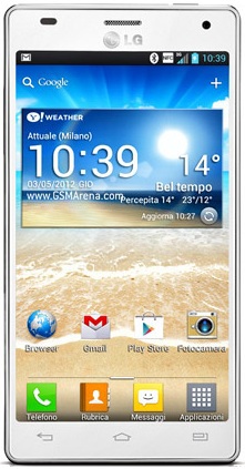 Смартфон LG Optimus 4X HD P880 White - Волжский