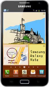 Смартфон Samsung Galaxy Note GT-N7000 Blue - Волжский