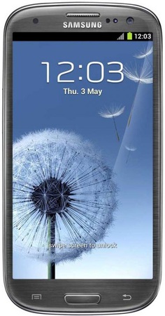 Смартфон Samsung Galaxy S3 GT-I9300 16Gb Titanium grey - Волжский